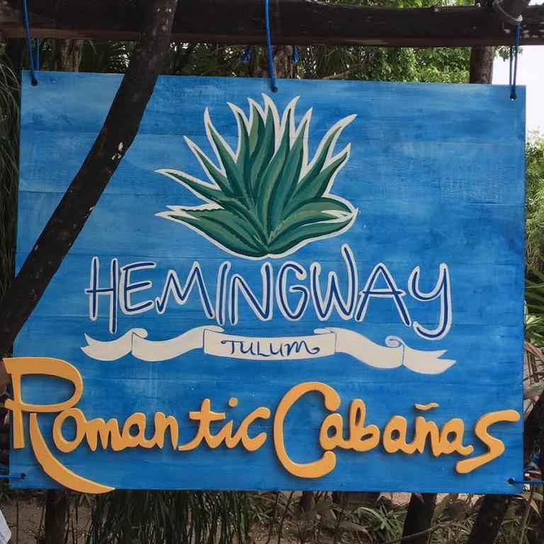 Hemingway Romantic Eco Resort トゥルム エクステリア 写真